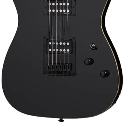 Schecter PT Electric Guitar. Gloss Black (BLK) image 2