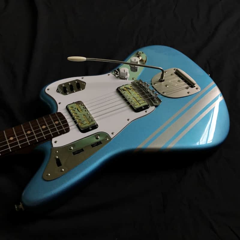 Revelator Guitars Jagster Full Scale Pelham Blue w/ Competition stripes *Special Labor Day Pricing* image 1