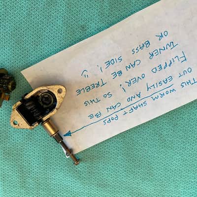 vintage single 1960's Grover Imperial tuner for D'angelico gretsch chet atkins country gentleman Gibson L5 White Falcon viking image 3