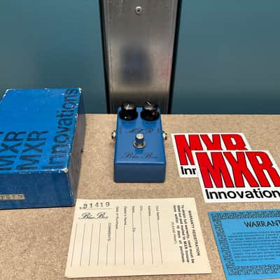 MXR MX-103 Script Blue Box 1973 - 1975 image 1