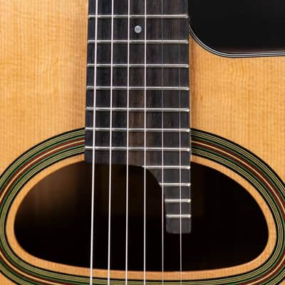 Eastman Guitars DM3 Grande Bouche Acoustic Guitar - Natural with Structured Gig Bag image 8