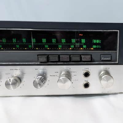 Sansui 7000  Solid State AM/FM Stereo Tuner Amplifier - 1971 - Silver image 7