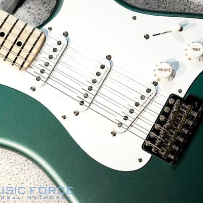 Fender Masterbuilt Eric Clapton Signature Strat-Almond Green w/AAA Flame Maple Neck by Todd Krause image 3