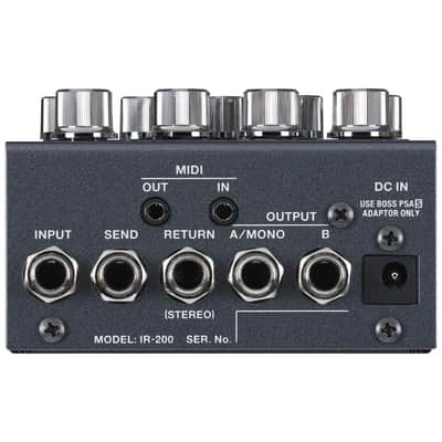 BOSS IR-200 AMP & IR CABINET PEDAL – Pedal-based Amp Simulator and Impulse Response Loader with Premium Sound and Features - Exceptional Audio Quality, Premium Amps, Deep Sound Shaping – 128 Memories image 3