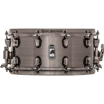 Mapex BPST4651LN Black Panther Machete 14x6.5" Steel Snare Drum