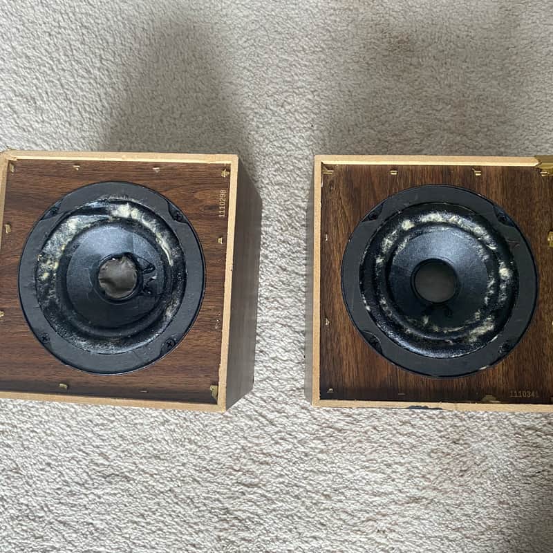 Unknown Auratone 5C Sound Cube Speaker pair Brown