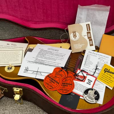 Gibson Custom Shop Murphy Lab '57 1957 Les Paul Goldtop Darkback Ultra Heavy Aged image 22