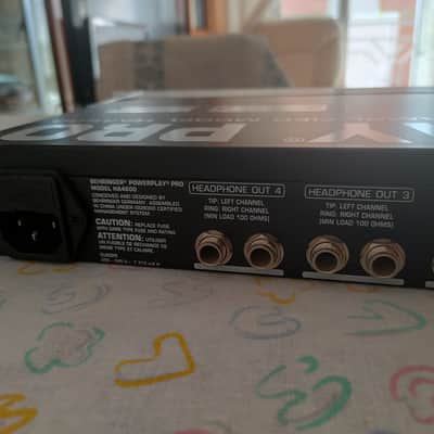 Behringer Powerplay Pro HA4600 4-Channel Headphone Amplifier 2000s - Black / Silver image 5