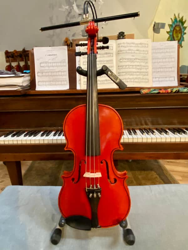 F.Schacher 4/4 violin 2000 to present - oil varnish