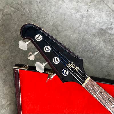Orville by Gibson Thunderbird Bass Tobacco sunburst original vintage MIJ Japan fujigen image 7