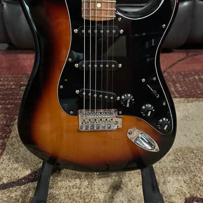 Fender Player Stratocaster HSS with Maple Fretboard 2020 HOT RODDED 3-Color Sunburst image 2