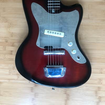 Teisco Bobcat 60's Red image 2