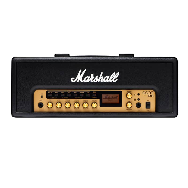 Immagine Marshall Code CODE100H 100-Watt Digital Modeling Guitar Amp Head - 1