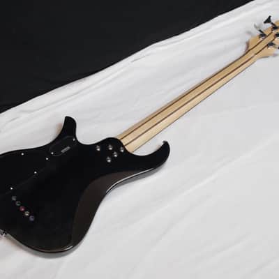 TRABEN Phoenix 5-string BASS guitar NEW - Black Shadow - Quilt