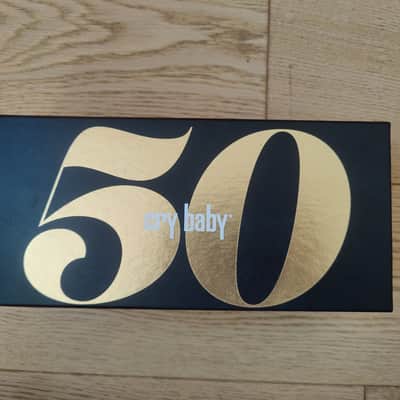 Dunlop GCB95G 50th Anniversary Cry Baby Wah 2017 - 2019 - Gold image 1