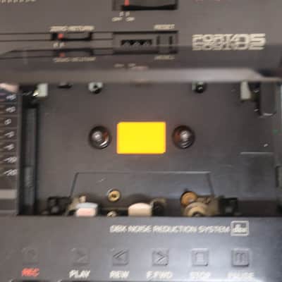 Vintage 1980s Tascam Porta Five 5 Ministudio Portable 4 Track Cassette Recorder Clean Comes with Power supply! image 6