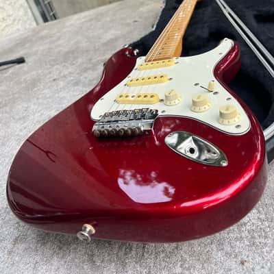 Fender Contemporary Series Made in Japan SSS Stratocaster 1985 - 1987 - Red image 15