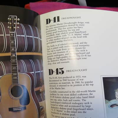 Dick Boak / Mark Campellone letter vintage 1977 Martin catalog guitars parts D28 D45 acoustic dreadnaught 0045 image 10