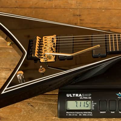 Jackson Pro Series Signature Mark Heylmun Rhoads RR24-7 - Ebony - Lux - 7-String image 8