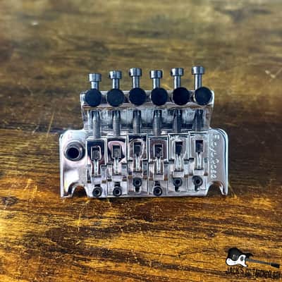 Floyd Rose Tremolo Bridge 32 Locking Tremolo Tailpiece (2010s - Chrome) image 2