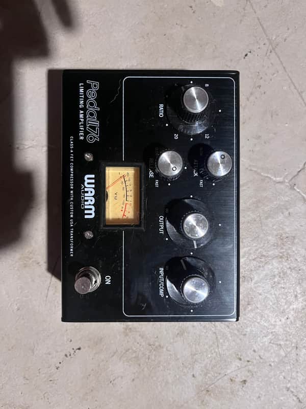 Warm Audio Pedal 76 Compressor 2024 - Present - Black