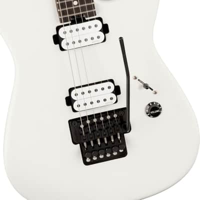 Charvel Jim Root Signature Pro-Mod San Dimas Style 1 HH FR E Ebony Satin White image 3