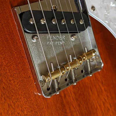 Fender Partscaster Telecaster Thinline Roasted Maple Neck Mahogany Semi-Hollow w/ Fralin Pickups image 11