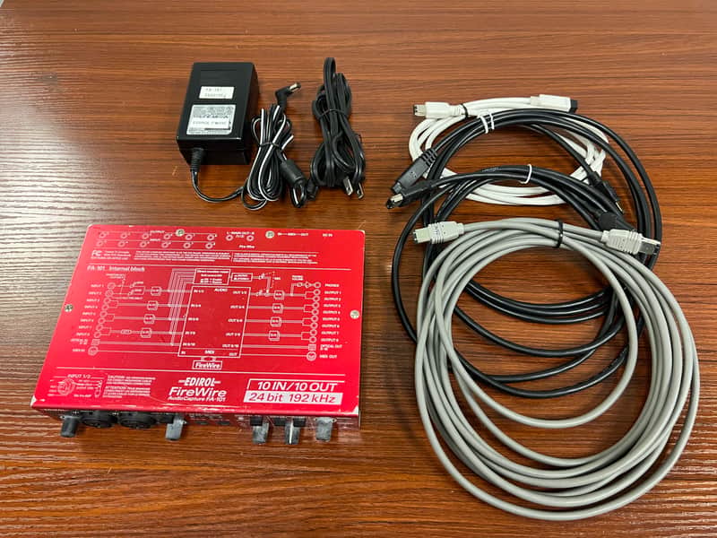EDIROL Firewire AudioCapture FA-101 red image 1