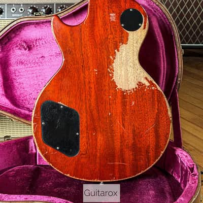 2012 Gibson 59 Les Paul CC#2 Goldie Murphy Aged image 10