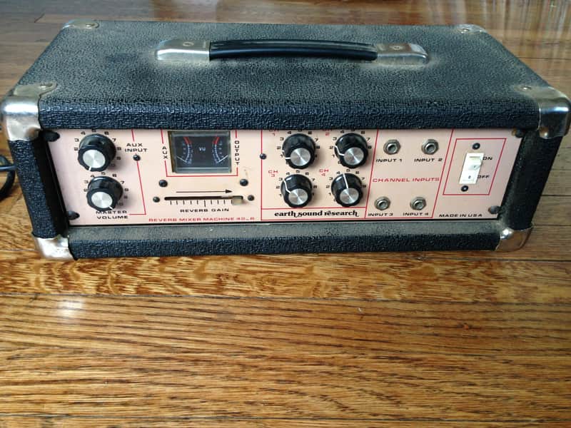 Earth Sound Research Reverb Mixer Machine 4D_R 1970's image 1