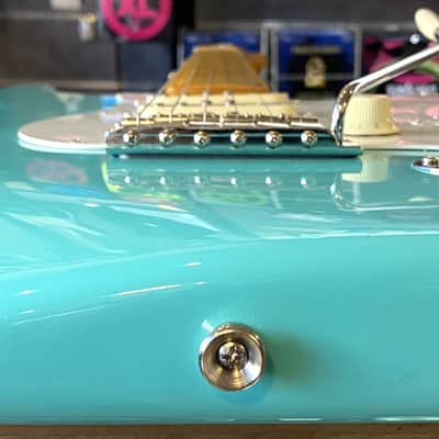 2025 Fender American Vintage II '57 Stratocaster Gloss Sea Foam Green Electric Guitar with Original Case image 5