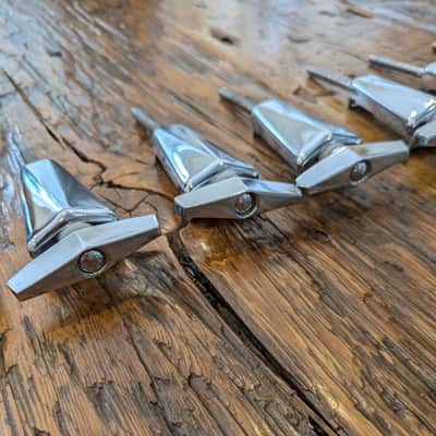 Pearl Bass Drum Tension Rods and Claws (x8) 1990s image 6