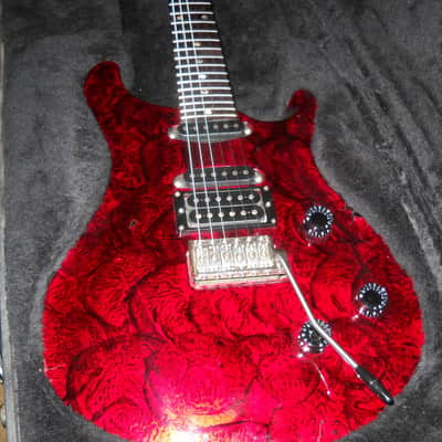 PRS Standard 24 Studio 1988 Red Multifoil *super rare* with up bend trem Route image 4