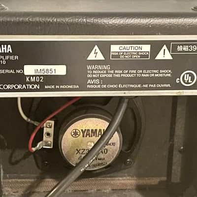 Yamaha GA-10 Guitar Amplifier 10W Solid State Portable Practice Amp - Tested & Sounds Great image 9