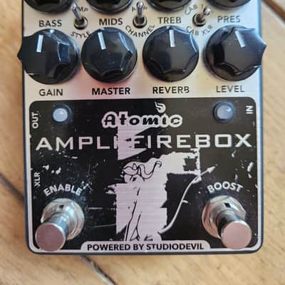 Atomic Ampli-Firebox 2010s - Black and Silver image 2