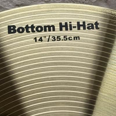 Pearl 14" Hi-Hat Pair Top and Bottom Hi-Hat 14"/35.5cm image 6