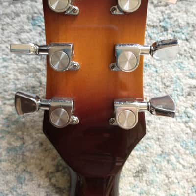 Memphis Les Paul /Set Neck/ Matsumoku  Tobacco Burst/ Original Case image 6