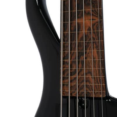 Muckelroy Custom Doubleneck Headless Bass 6-string Fretless 4-string Fretted 2016 Black *Video* image 15