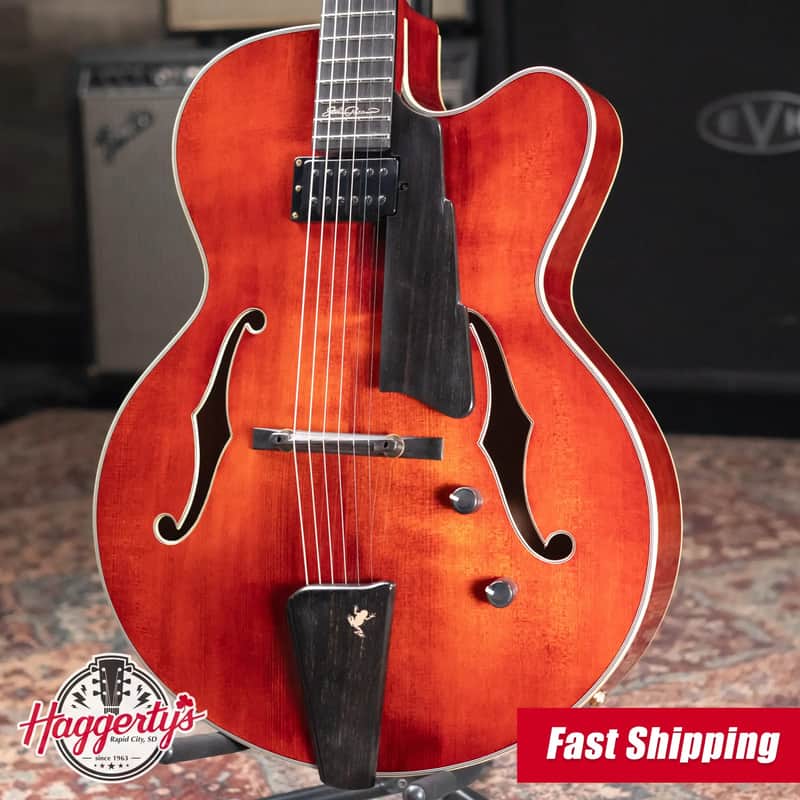 Eastman AR680CE John Pisano Signature Electric Guitar with Hardshell Case image 1