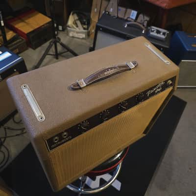 Used Fender Brown Princeton Amp 6G2 1962 w/Non Original Cover image 17