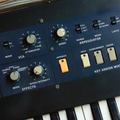 1980s Korg Polysix 6-Voice Analog Polysynth (PS-6) Synthesizer image 10