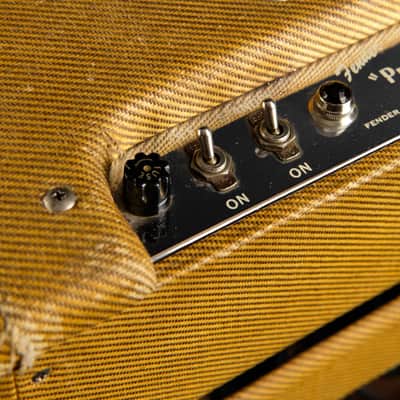 1954 Fender 5D5 Wide-Panel Pro 1 x 15" Guitar Combo image 8