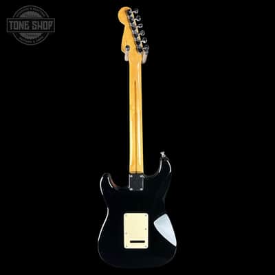 Used Squier Stratocaster HSS Black w/case TSU25011 image 12
