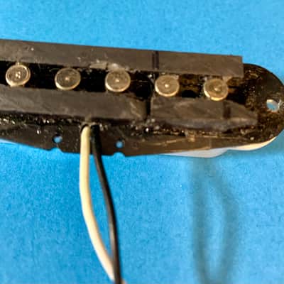Squier Bullet Single Coil Pickup, NEEDS REPAIR, with Screws and Springs image 7