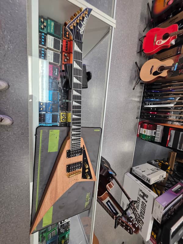 Jackson JS Series FSR JS32T Rhoads with Amaranth Fretboard 2019 - Present - Natural Oil image 1