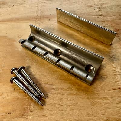 1948 Gibson Lap Steel Guitar Bridge + Nut - Vintage Electric Guitar 40’s 50’s image 1
