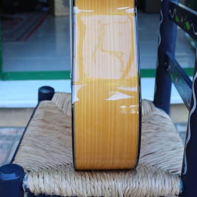 Flamenco Guitar Juan Montes Rodriguez Cypress + Hardcase Blanca image 13
