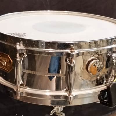 GRETSCH BROADKASTER CHROME OVER BRASS 14'' x 5'' 1980 image 14
