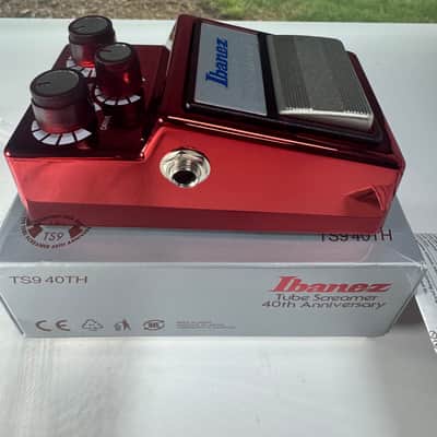 Ibanez TS9 Tube Screamer 40th Anniversary Limited edition - Ruby image 3