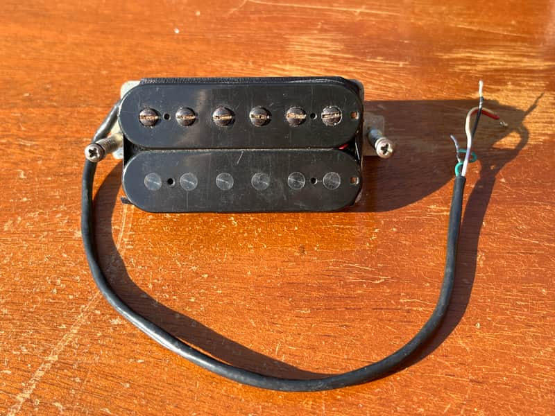 Jackson J-50N Neck Humbucker Pickup 80s - Black Aged Vintage image 1